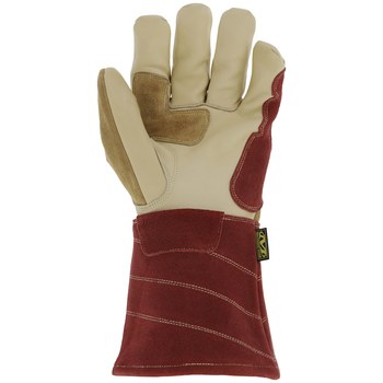 Mechanix Wear Flux Tostado Mediano Cuero Guantes para soldadura - 781513-65383