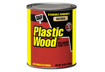 Dap Plastic Wood Rellenador Blanco Pasta 4 oz Lata - 21412