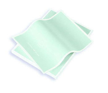 Imagen de ITW Texwipe TX5800 Texwrite TX Azul/Blanco Hojas de papel sueltas (Imagen principal del producto)