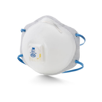 3M Cool Flow P95 Respirador de partículas 54285 - tamaño Estándar - Blanco