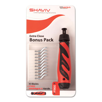 Shaviv B10S Cobalto Herramienta de desbarbado extra cerca 155-00183 - 46349