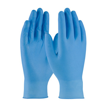 Imágen de PIP PosiShield Azul Extrapequeño Nitrilo Guantes desechables (Imagen principal del producto)