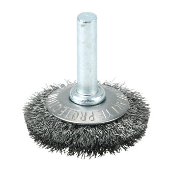 Weiler 17902 Cepillo de rueda - Rizado Acero cerda