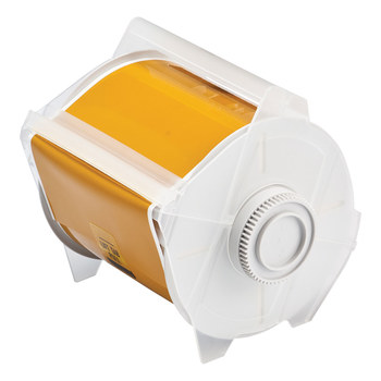 Imágen de Brady Naranja Interior/exterior Poliéster Transferencia térmica 97738 Rollo de etiquetas para impresora de transferencia térmica continua (Imagen principal del producto)