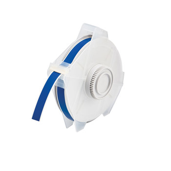 Imágen de Brady Azul Interior/exterior Poliéster Transferencia térmica 76630 Rollo de etiquetas para impresora de transferencia térmica continua (Imagen principal del producto)