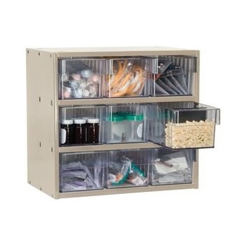 Imagen de Akro-mils AD1811PAST Akrodrawers 60 lb Masilla Revestido en polvo, Con textura Apilable Gabinete supermodular (Imagen principal del producto)