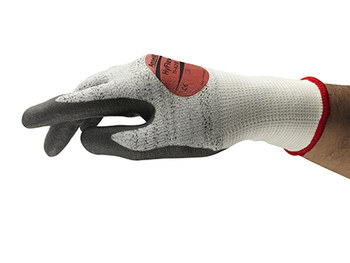 Ansell HyFlex 11-425 Gris/Blanco 9 Polietileno Guantes de trabajo - acabado Áspero - 076490-24129