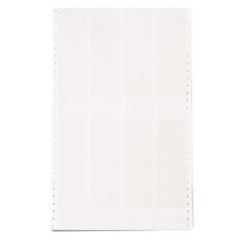 Imágen de Brady Datab Blanco Escribible Vinilo Matriz de puntos DAT-11-502-10 Etiqueta de impresora de etiquetas de puntos (Imagen principal del producto)