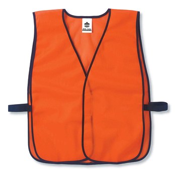 Imágen de Ergodyne Glowear 8010HL Naranja de alta visibilidad Poliéster Malla Chaleco de alta visibilidad (Imagen principal del producto)