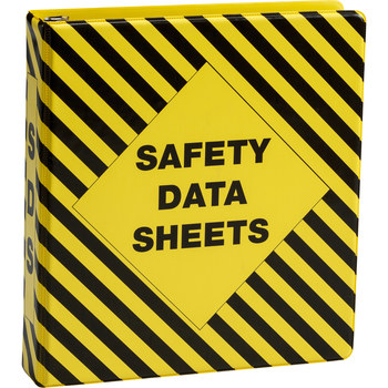 Imágen de Brady Negro sobre amarillo Carpeta de hojas de datos GHS y MSDS (Imagen principal del producto)