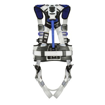 DBI-SALA ExoFit X100 Construction, Posicionamiento Arnés para el cuerpo 70804540105 - tamaño Grande - Gris - 19011