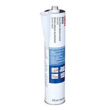 3M 550FC Sellador adhesivo de poliuretano Blanco Pasta 310 ml Cartucho - 62791