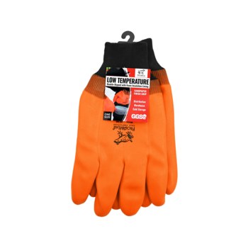 Global Glove Frogwear 880KW Naranja XL Jersey Guantes para condiciones frías - acabado Áspero - 856187-00176