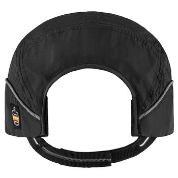 Ergodyne Skullerz 8965 Gorra antigolpes con LED 23369 - Velcro suspensión - Negro