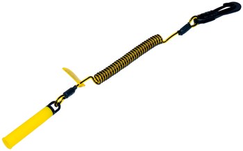 DBI-SALA Fall Protection for Tools Quick Spin Adaptador de portaherramientas 1500034 - 0.5 pulg. - Amarillo - 93274