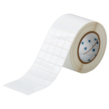 Imágen de Brady Blanco Poliéster Transferencia térmica THT-50-423-10 Rollo de etiquetas para impresora de transferencia térmica troquelado (Imagen principal del producto)