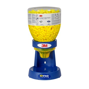 Imágen de 3M E-A-Rsoft Yellow Neons 391-1005 Amarillo Grande Espuma Desechable Bala Repuesto de dispensador de tapones para los oídos (Imagen principal del producto)