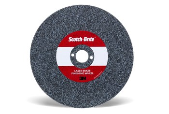 3M Scotch-Brite Unificado Grano Cerámico de Precisión Rueda de desbaste - Diámetro 4 pulg. - Agujero Central 3/8 pulg. - Grosor 4.2 mm - Acabado Lazer Braze - 45783