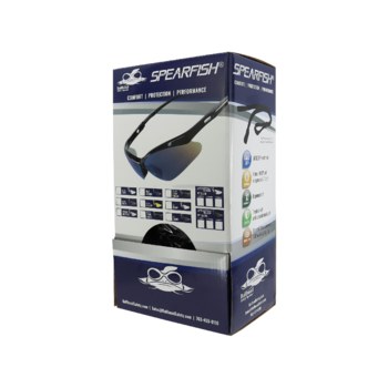 Global Glove Spearfish Lentes de seguridad lente Interior/exterior - Medio marco ventilado - 816368-02291