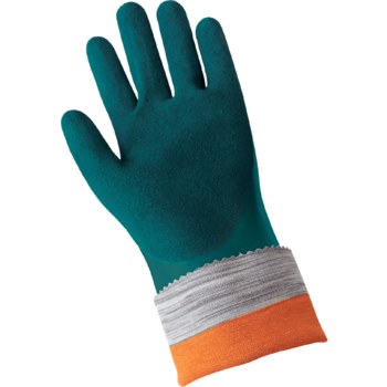 Global Glove FrogWear Cian oscuro Grande Tuffalene Guantes resistentes a cortes - Longitud 14 pulg. - 816368-02435