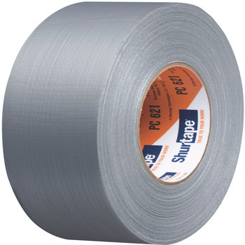 Shurtape PC 621 Plateado Cinta para ductos - 48 mm Anchura x 55 m Longitud - 11 mil Espesor - shurtape 105699