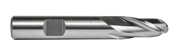 Imágen de Fresa de punta esférica 604C 7647887 de Acero de alta velocidad 2 1/2 pulg. por 3/8 pulg. de Dormer (Imagen principal del producto)