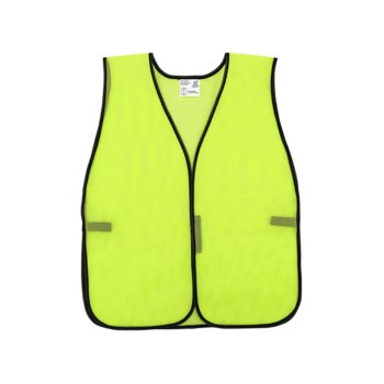 Global Glove FrogWear HV Chaleco de seguridad de alta visibilidad GLO-10-YG - Universal - Malla Poliéster - Amarillo/verde de alta visibilidad - 29327
