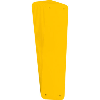 Imágen de Brady B-401 Plástico Rectángulo Amarillo Panel para señalamientos 146081 (Imagen principal del producto)