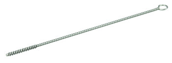 Weiler Acero inoxidable Espiral simple Cepillo en tubo - 7 pulg. longitud - Diámetro 3/16 pulg. - Diámetro de la cerda 0.005 pulg. - 21099