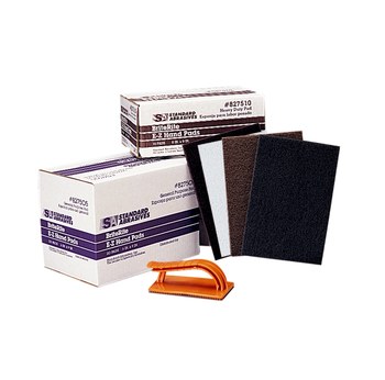 Standard Abrasives 827525 Manopla de limpieza - 9 pulg. x 6 pulg. - 33054