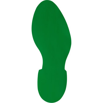 Imágen de Brady Verde Exterior Vinilo Huella 121408 Etiqueta de marcado de huella (Imagen principal del producto)