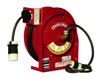 Imagen de Reelcraft Industries L 4545 123 3A Serie L 45 pies Rojo Acero Carrete de cable (Imagen principal del producto)