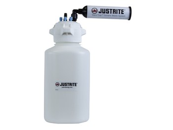 Justrite VaporTrap Lata de seguridad 12805 - 4 L Capacidad - HDPE - 18028