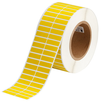 Imágen de Brady Amarillo Autoextinguible PVF Transferencia térmica THT-29-437-10-YL Rollo de etiquetas para impresora de transferencia térmica troquelado (Imagen principal del producto)