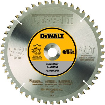 Imágen de Hoja de sierra circular Metal Cutting DWA7761 de Carburo de titanio por 7 1/4 pulg. de DEWALT (Imagen principal del producto)