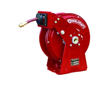 Imagen de Reelcraft Industries DP5635 OLP Serie DP5000 35 pies Rojo Acero Carrete de manguera (Imagen principal del producto)