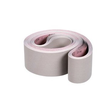 3M Banda de lija 30211 - 4 pulg. x 84 pulg. - Óxido de aluminio - 50 - Súper fino