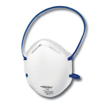 Imágen de Jackson Safety R10 Azul/Blanco Copa moldeada Respirador (Imagen principal del producto)