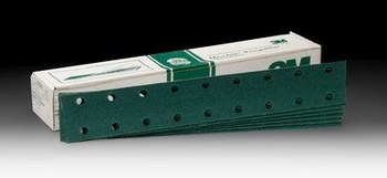 3M Green Corps Hoja de papel de lija 02639 - 4 1/2 pulg. x 30 yd - Óxido de aluminio cerámico - 60 - Mediano
