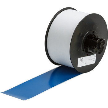 Imágen de Brady Azul Interior/exterior Vinilo Transferencia térmica 120858 Rollo de etiquetas para impresora de transferencia térmica continua (Imagen principal del producto)