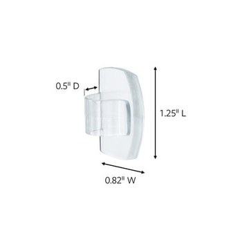 3M Command 17017CLRES Clips para Cable - 3/4 pulg. Anchura x 1 1/4 pulg. Longitud - 34696