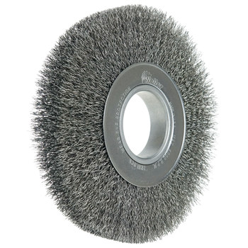 Weiler 03100 Cepillo de rueda - Rizado Acero cerda