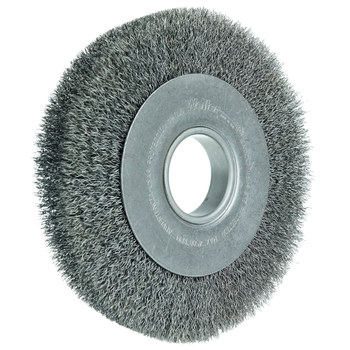 Weiler 06090 Cepillo de rueda - Rizado Acero cerda