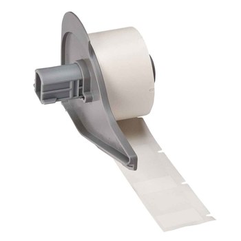Imágen de Brady M710 Blanco, transparente Vinilo Transferencia térmica M7-103-417 Etiquetas autolaminables para cables y alambres (Imagen principal del producto)