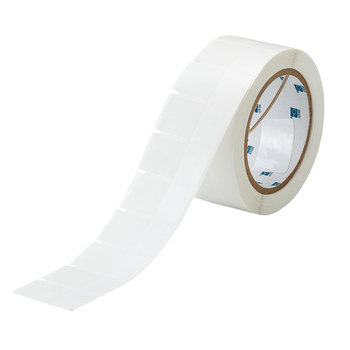 Imágen de Brady Transparente/Blanco Autolaminados Poliéster Transferencia térmica THT-183-461-1 Rollo de etiquetas para impresora de transferencia térmica troquelado (Imagen principal del producto)