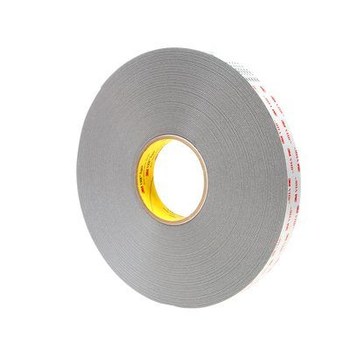 3M 4941 Gris Cinta VHB - 1 pulg. Anchura x 36 yd Longitud - 45 mil Espesor - 64888