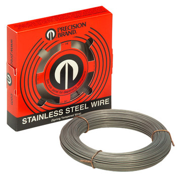 Imágen de Alambre de acero inoxidable 29010 de Acero inoxidable serie 300 por 0.010 pulg. de Precision Brand (Imagen principal del producto)