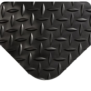 Imágen de Wearwell Smart 497 Negro Superficie de PVC/Base de esponja de uretano reciclado Tapete antifatiga (Imagen principal del producto)