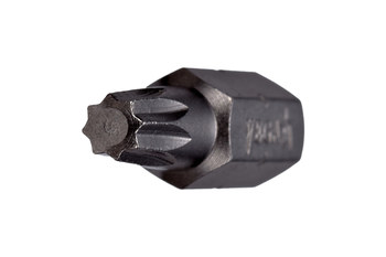 Vega Tools #1 Doble Cuadrado Insertar Broca impulsora 125DS01A - Acero S2 Modificado - 1 pulg. Longitud - Gris Gunmetal acabado - 00669