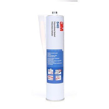 3M 540 Sellador adhesivo de poliuretano Blanco Pasta 310 ml Cartucho - 49054